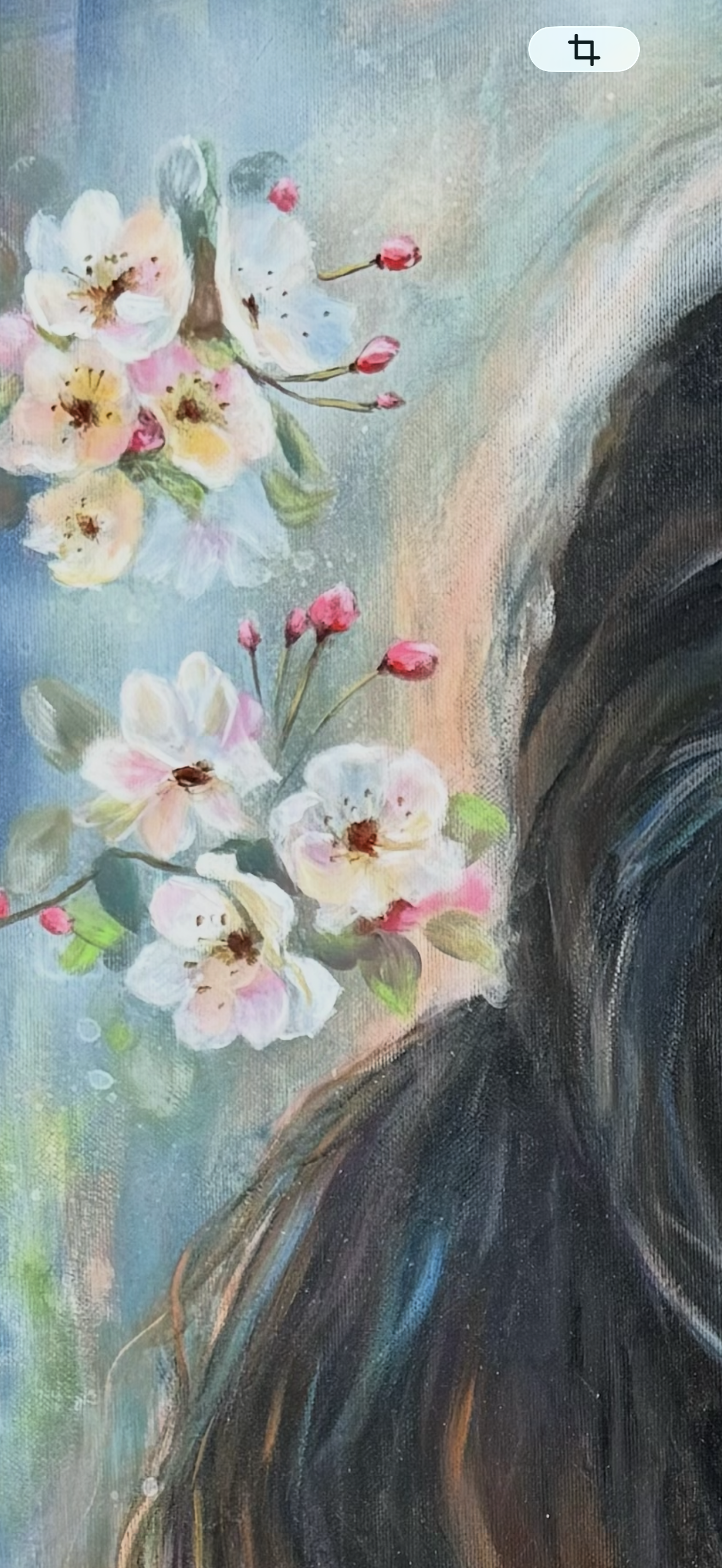 His Whisper  | Original Painting