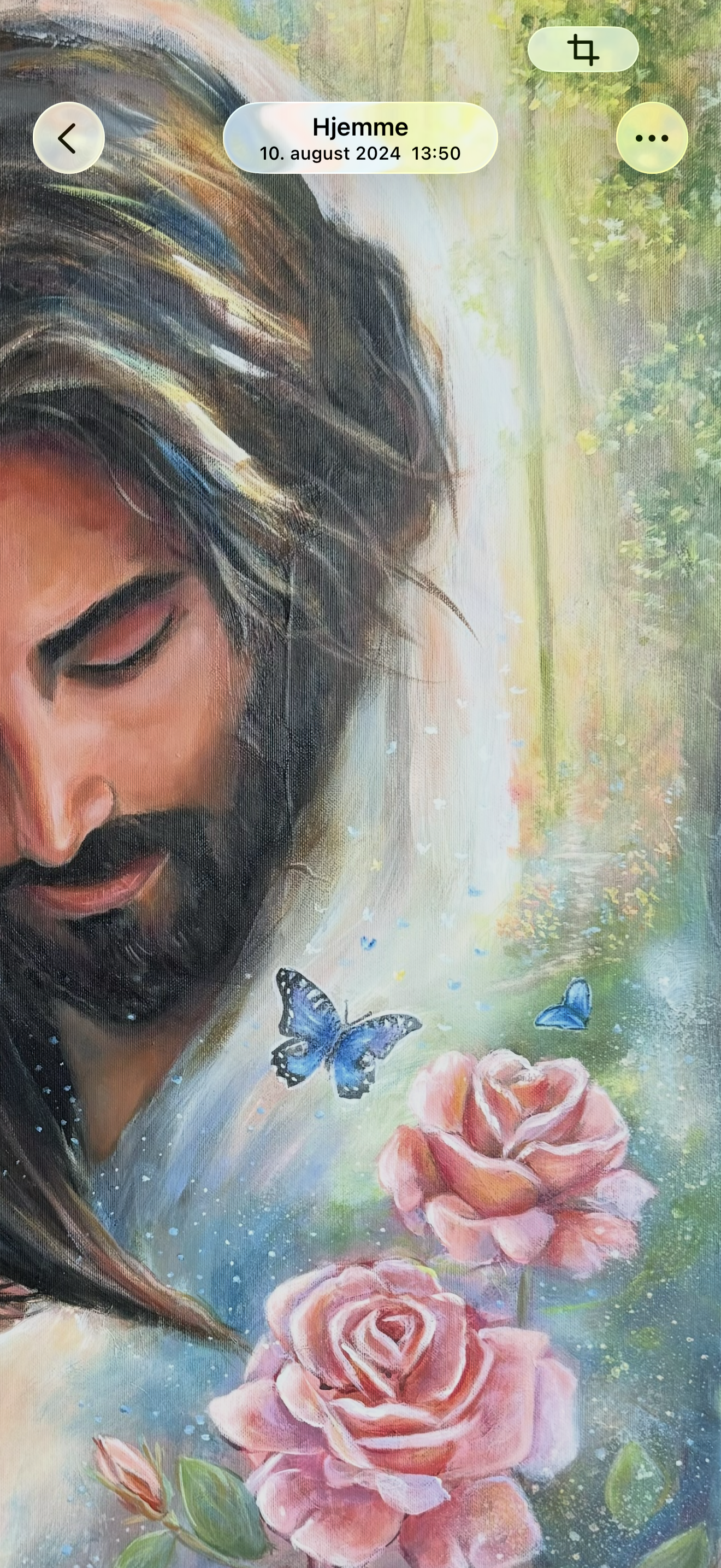 His Whisper  | Original Painting