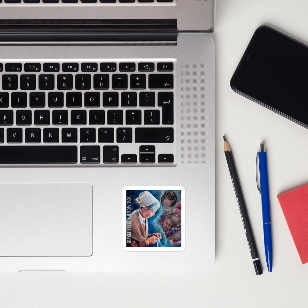 The Power of Prayer | Faith-Inspired Sticker