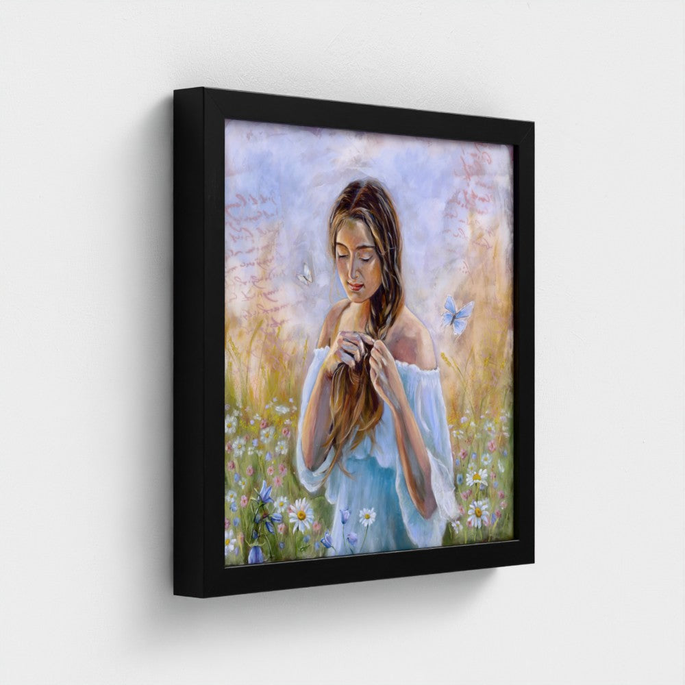 The flowerfield  | Framed Fine Art Print
