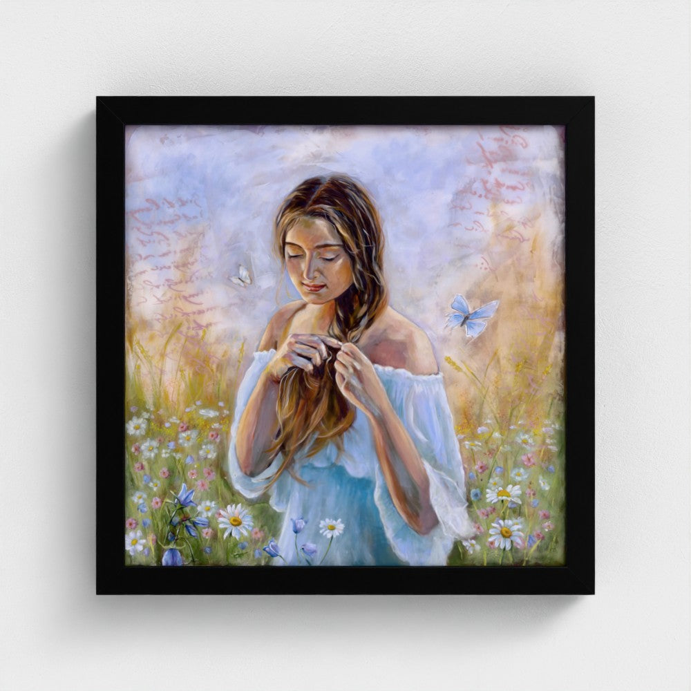 The flowerfield  | Framed Fine Art Print