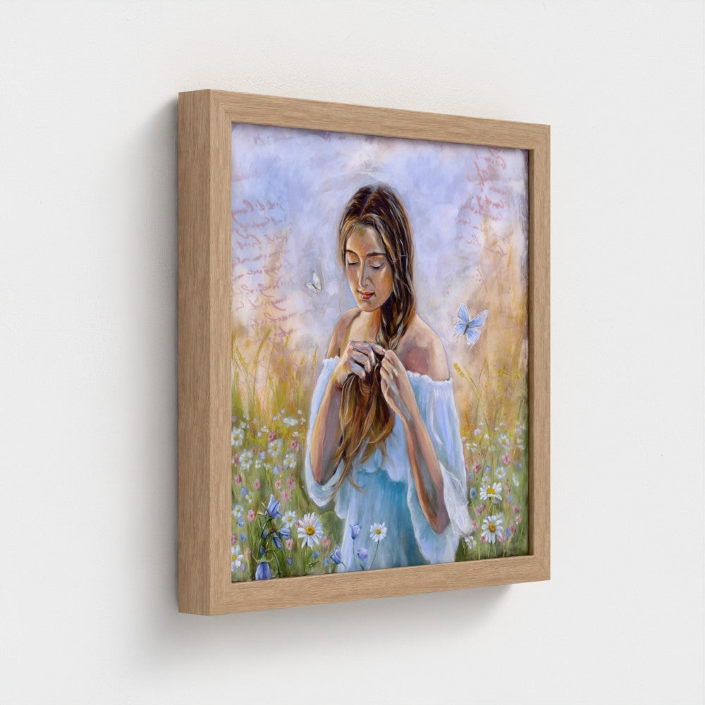 The flowerfield  | Framed Fine Art Print