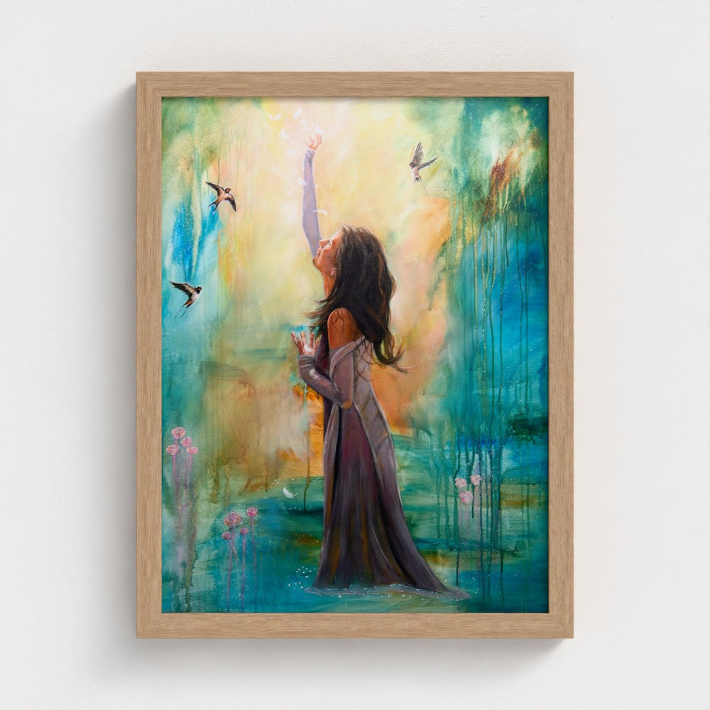 The Secret Place  | Framed Fine Art Print