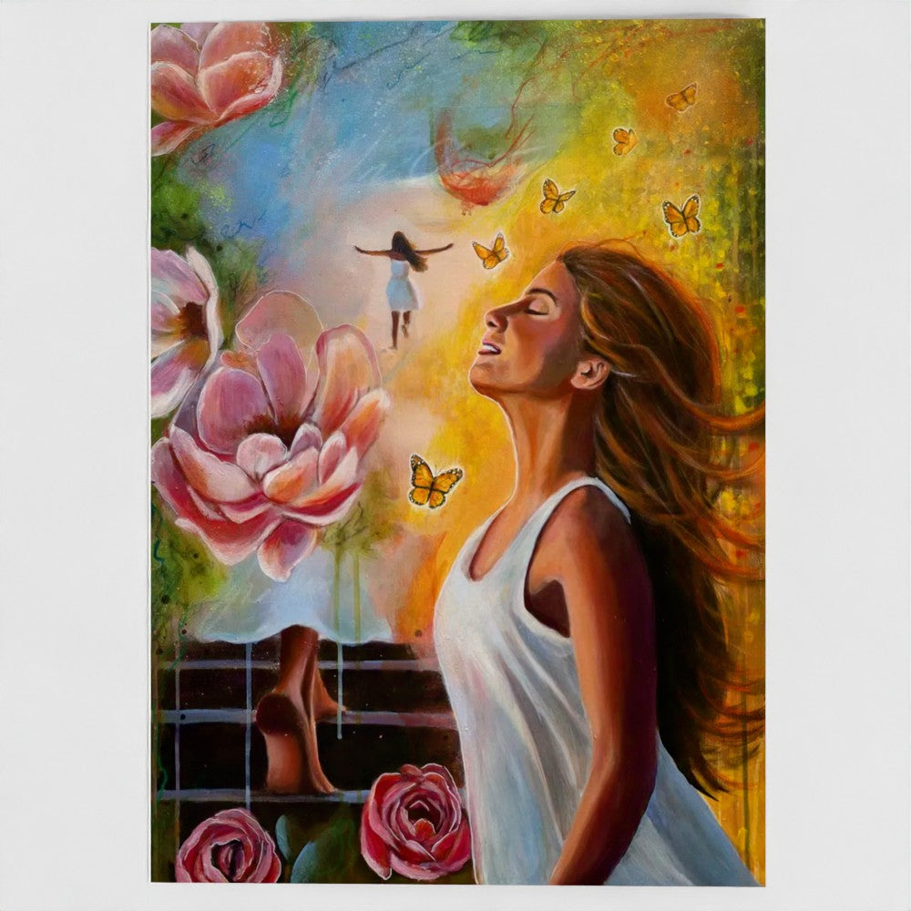 Freedom x  | Fine Art Card