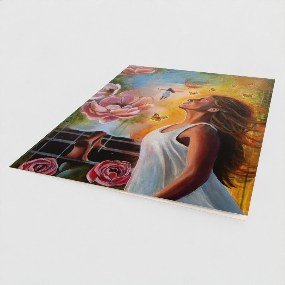 Freedom x  | Fine Art Card
